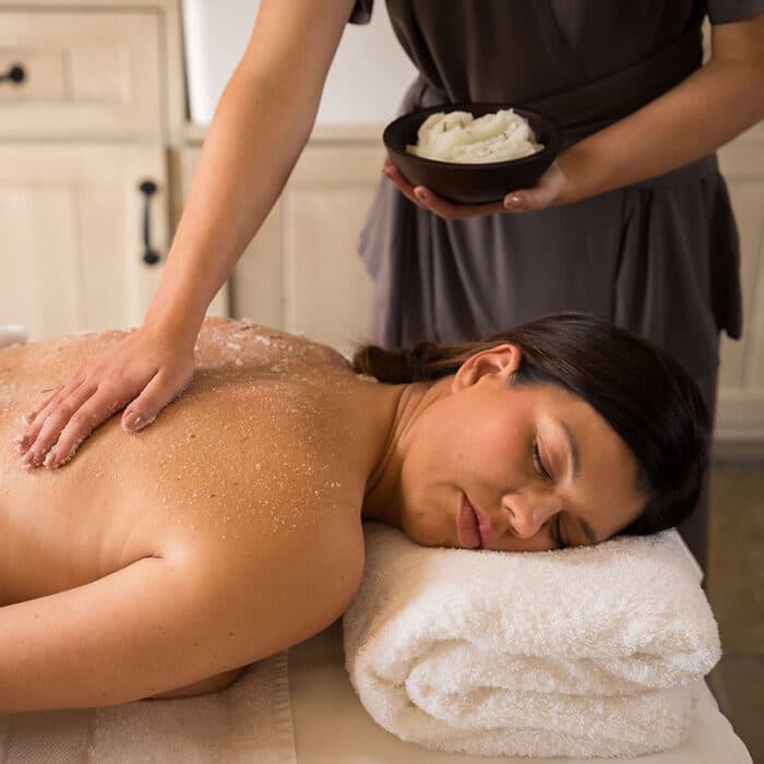 Fruit body wrap treatment with tropical fruits at 22 Ayur