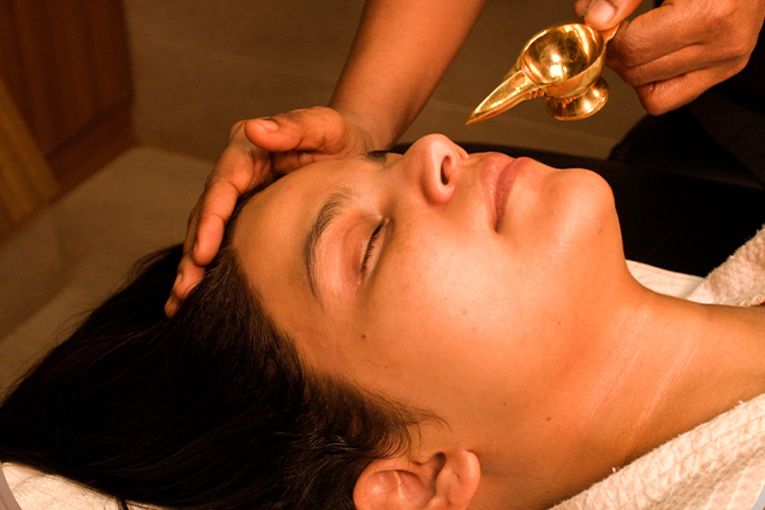 Nasyam nasal administration therapy at 22 Ayur